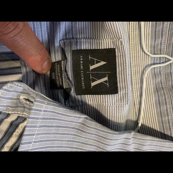 Ax men’s casual button down. - Picture 3 of 3
